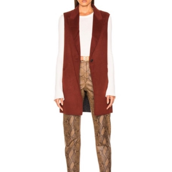 Rust Coat/Vest by rag & bone - Picture 7 of 9